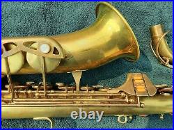Vito France/Conn Alto Sax. Completely Overhauled. Unlacquered Body. New Case