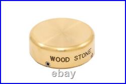 Wood Stone Metal Thumb Rest for Selmer/Yamaha Alto, Tenor, Bari Sax in Brass