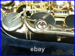 YAMAHA Alto YAS-62 Saxophone Sax Eb With AS-4C Tested Working Ex
