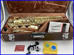 YAMAHA YAS-32 Alto Sax Saxophone Playing condition with Hard case clean conditi