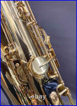 YAMAHA YAS-475 Alto Saxophone Sax With Hard Case & Mouthpiece 4C & Strap Ex++