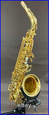 YAMAHA YAS-475 Alto Saxophone Sax With Hard Case & Mouthpiece & Strap Ex
