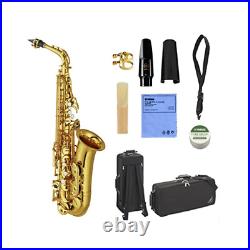 YAMAHA YAS-62 Alto Sax Saxophone YAS-62III Gold lacquer with Case Used Japan