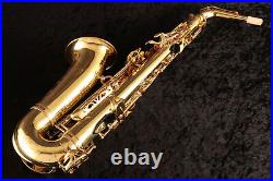 YAMAHA YAS-62 Alto Saxophone Sax Purple Logo Function Tested Used