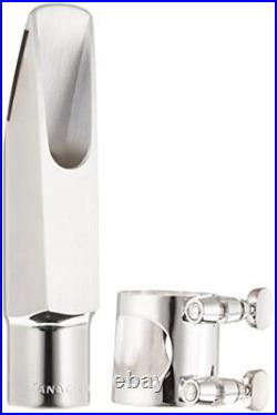 YANAGISAWA mouthpiece metal silver-plated finish alto saxophone Size 6 Opening