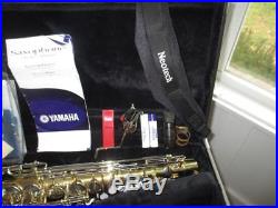 Yamaha YAS-23 Alto Saxophone With Case VERY NICE! YAS23 SAX