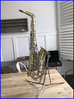Yamaha YAS-23 Eb Alto Saxophone Made in Japan Student Level Sax With Case NICE
