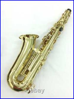 Yamaha YAS-24 Alto Saxophone Sax Gold Lacquer with Hard Case