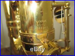 Yamaha YAS-52 Intermediate Alto Saxophone With Case VERY NICE YAS52 Sax Japan