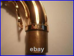 Yanagisawa Gold-plated brass #100 Alto Saxophone Sax neck-fits 9xx and AW series
